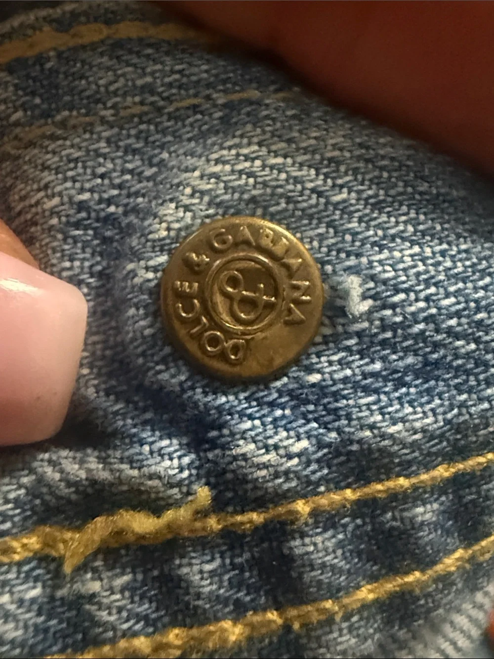 D&G mini jean skirt!​
